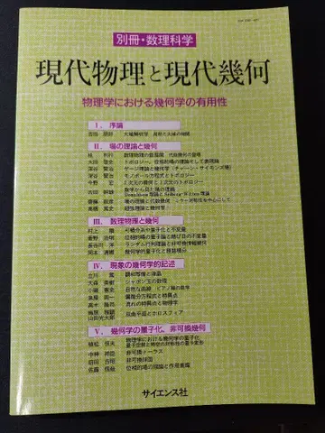 현대 물리학과 현대 기하학 별책 수리과학