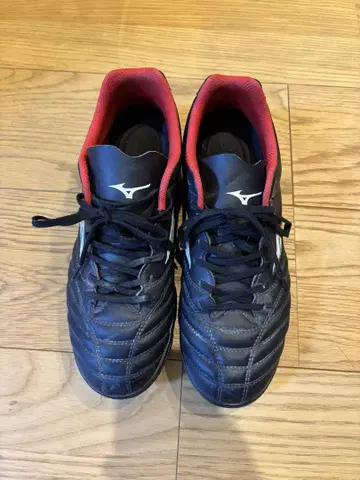 Mizuno 축구화 26.0cm 블랙/레드