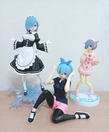 리제로 렘 피규어 세트