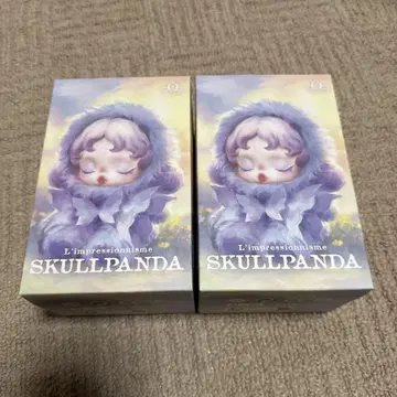 SKULLPANDA L'impressionnisme 미사용 2세트