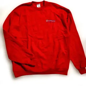 초레어 빈티지 기업 자수 로고 저지 맨투맨 트레이닝복 빅 사이즈