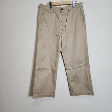 CUSHMAN 치노 팬츠 버튼 플라이 사양 사이즈 L