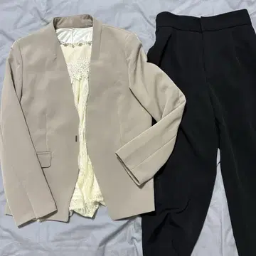 [ 새상품급 ] 노 테일러드 자켓