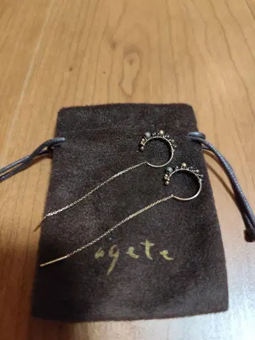 agete K10, SV 2yay 귀걸이