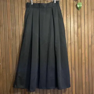 Dickies 블랙 플레어 롱 스커트