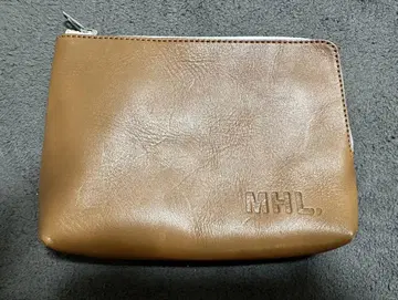[ 천연 가죽 ] MHL. LETTER POUCH / 천연 가죽 파우치