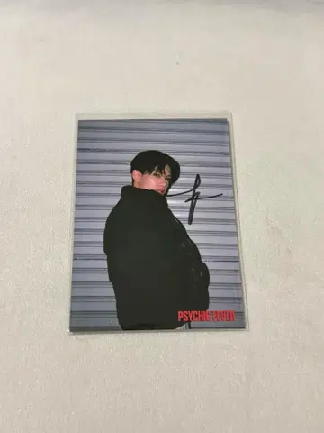 코하츠 시 친필 사인 트레이딩 카드