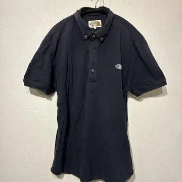 THE NORTH FACE 블랙 피케 셔츠 L