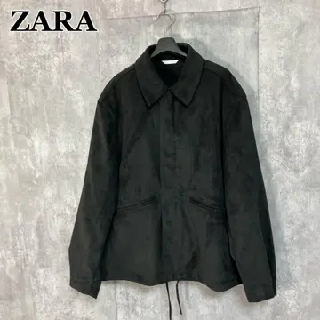ZARA 페이크 스웨이드 자켓 XL