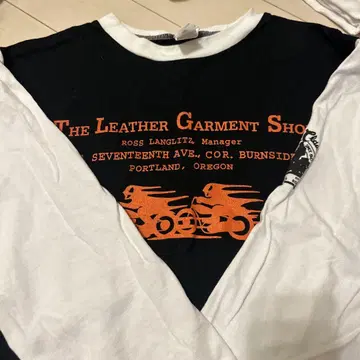Langlitz Classic 롱T 90's 구제 의류 롱T 빈티지