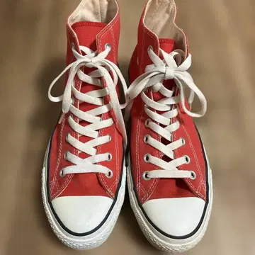 CONVERSE ALL STAR 레드 하이컷 스니커즈