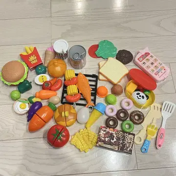 소꿉놀이 세트 컷 채소 주방