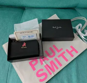 Paul Smith 블랙 가죽 키케이스
