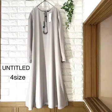 새상품 UNTITLED 롱 원피스 4 사이즈 빅 사이즈 언타이틀