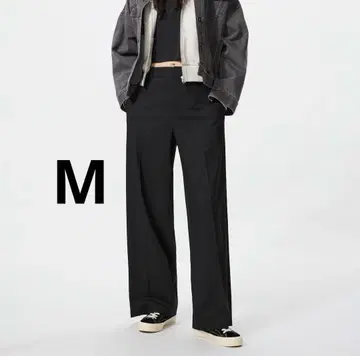 UNIQLO 스마트 와이드 팬츠 긴 길이