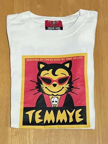 CREAM SODA TEMMYE 디자인 티셔츠