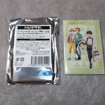 유리!!! on ICE MAPPA 쇼케이스 한정판 스퀘어 캔뱃지