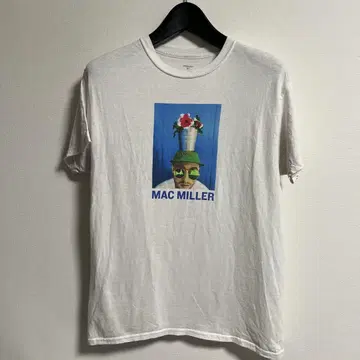 MAC MILLER 프린트 T셔츠 화이트