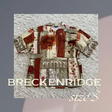 [ sizeS ] 남녀 공용 breckenridge 레트로 셔츠