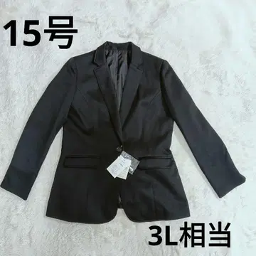 새상품 테일러드 자켓 블랙 빅 사이즈 15호 워셔블