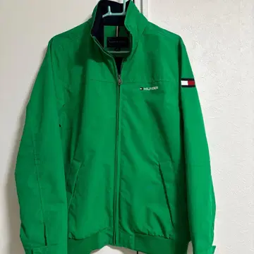 TOMMY HILFIGER 그린 나일론 자켓