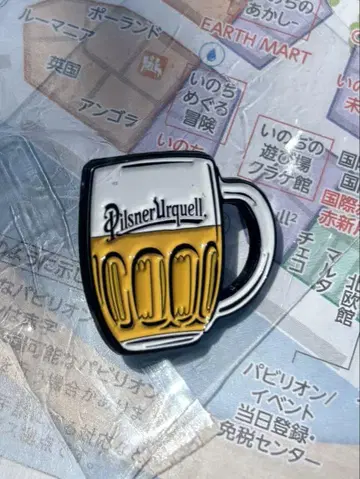 오사카 만박 체코 파빌리온 필스너 우르켈 핀 배지 핀즈