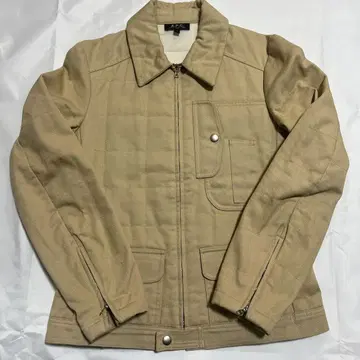 A.P.C 프랑스제 집업 퀼팅 자켓