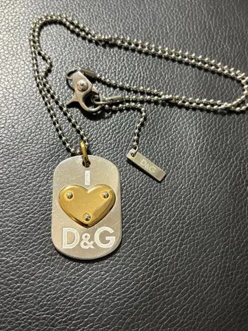 D&G I D&G 목걸이 도그 택
