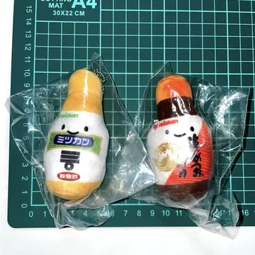 [미개봉 새상품] 미츠칸 보틀형 봉제 인형 2개 세트