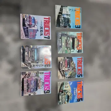 MODEL CARS TRUCKS 잡지 세트 3, 4, 5, 6, 7, 9