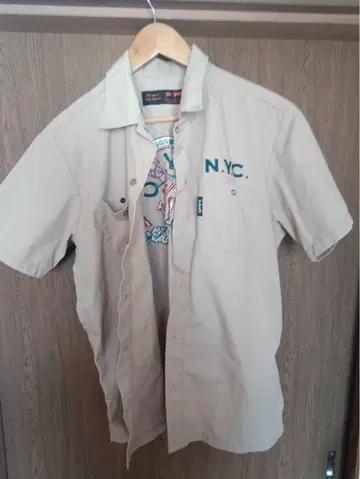 Schott Bros. 반팔 셔츠 N.Y.C.