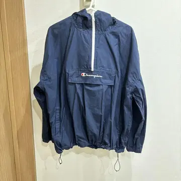 [ 가격 인하 ] Champion 여성용 허브 지퍼 후드티 M 네이비