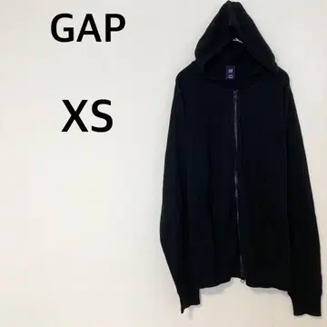 GAP 갭 풀 집업 가디건 [XS] 후디 블랙
