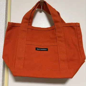 marimekko 오렌지 토트백