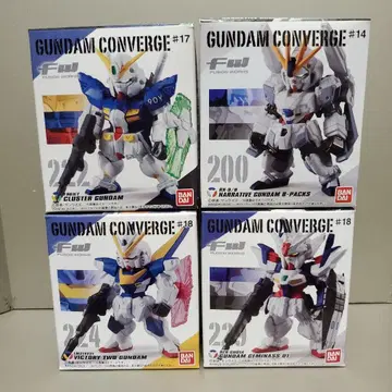 GUNDAM CONVERGE 건담 컨버전스 4체 세트 미개봉 새상품