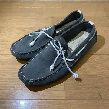 그레이 스웨이드 로퍼