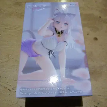 TAITO Desktop Cute 피규어 고양이 귀 캐릭터