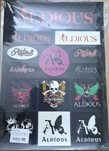 Aldious 알디아스 메모리얼 스티커 세트