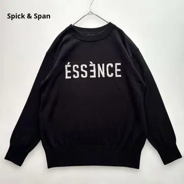 스픽 앤 스팬 ESSENCE 로고 KNIT 울 니트 풀오버