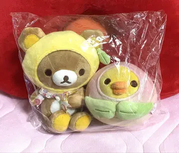 리락쿠마 후르츠 다정한 봉제 인형 리락쿠마 키이로이토리