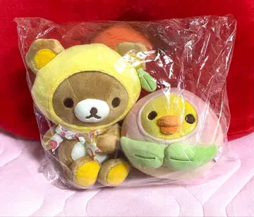 리락쿠마 후르츠 다정한 봉제 인형 리락쿠마 키이로이토리