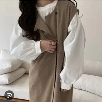lawgy original sidebutton vest beige