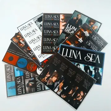 luna sea 스티커 씰 14개 세트