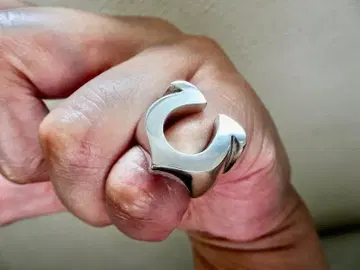 니오 조각 [ 말발굽 핑키링 연마 ] 핸드메이드449