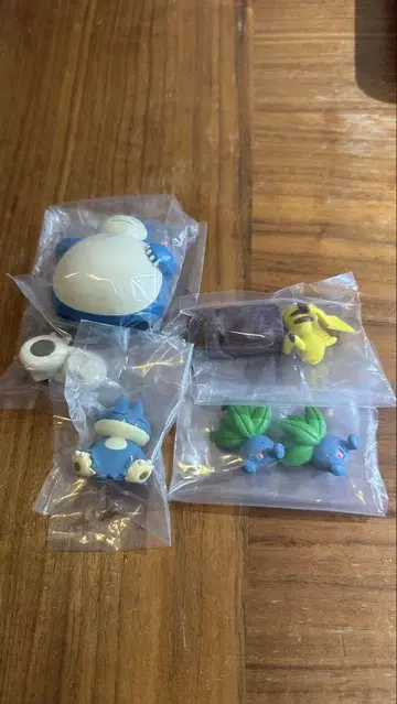 모두의 잠만보 피카츄, 꼬부기, 이상해씨, 잠만보