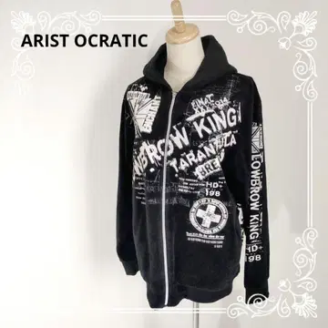 a1090 ARISTOCRATIC 블랙 후드티 집업 멋진