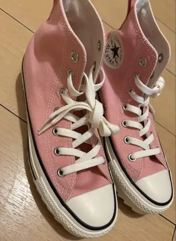 CONVERSE 핑크 하이컷 스니커즈 24.5cm