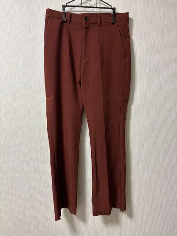 HARE 사이드 지퍼 슬릿 플레어 팬츠