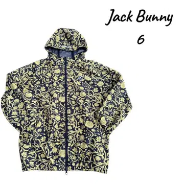 [ 새상품급 ] Jack Bunny 꽃무늬 나일론 자켓 사이즈 6
