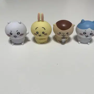 치이카와 소프트 비닐 피규어 4개 세트